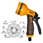 Εκτοξευτής Νερού Πιστόλι Ρυθμιζόμενος 9 Θέσεων - Image 2