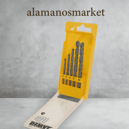 Dewalt Σετ 5 Διαμαντοτρύπανα Καρβιδίου με Κυλινδρικό Στέλεχος για Δομικά Υλικά, Γυαλί και Πλακίδια