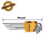 Κλειδιά Άλλεν 1.5-10mm Μακριά Σετ 9 τεμ. - Image 2