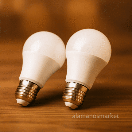 2  LED ΛΑΜΠΕΣ  ΑΧΛΑΔΙ Ε27 10W 230V ΘΕΡΜΟ 3000Κ