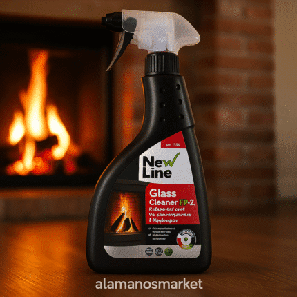 Glass Cleaner FP-2 - Καθαριστικό υγρό για τζάμια τζακιών & θερμαστρών - 500ml