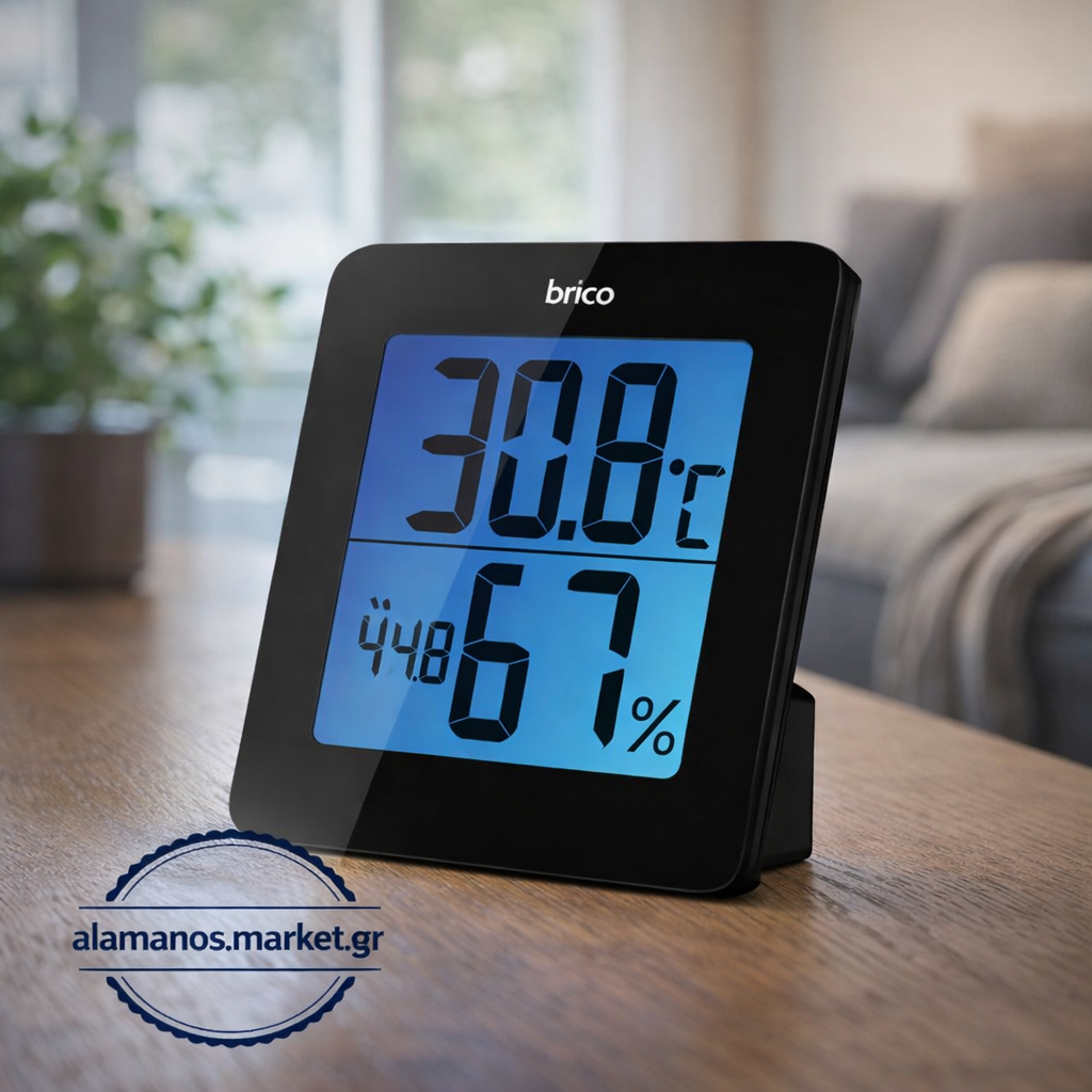 meteorologikos-12 Ρολόι μετεωρολογικός σταθμός - Image 1